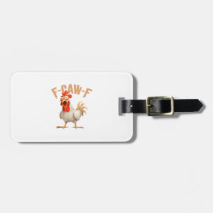 F-Caw-F Classic Aesthetic Style Luggage Tag