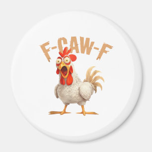 F-Caw-F Classic Aesthetic Style Magnet
