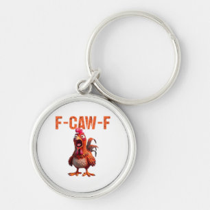 F-Caw-F Classic Basic Design Key Ring