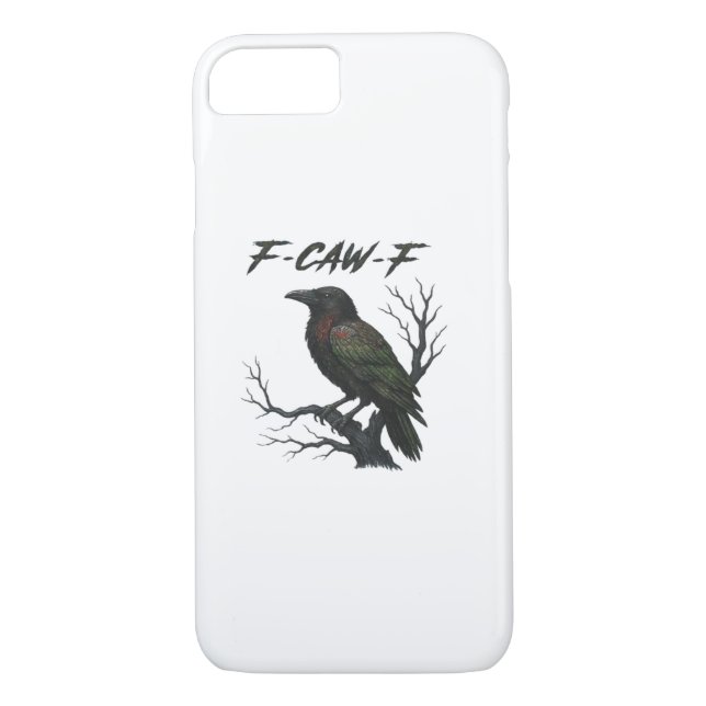 F-Caw-F Classic Cool Case-Mate iPhone Case (Back)
