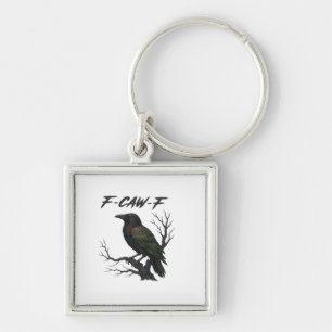 F-Caw-F Classic Cool Key Ring