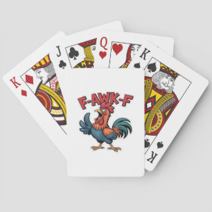 F-Caw-F Classic Cool Unique Playing Cards