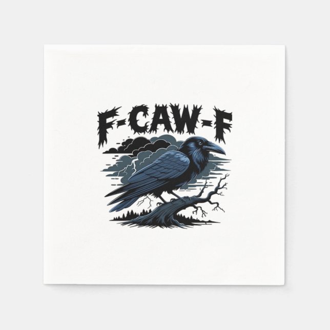 F-Caw-F Classic Creative Casual Napkin (Front)