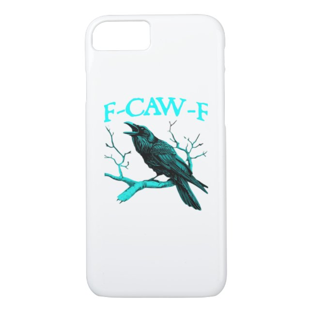 F-Caw-F Classic Funny Trendy Case-Mate iPhone Case (Back)