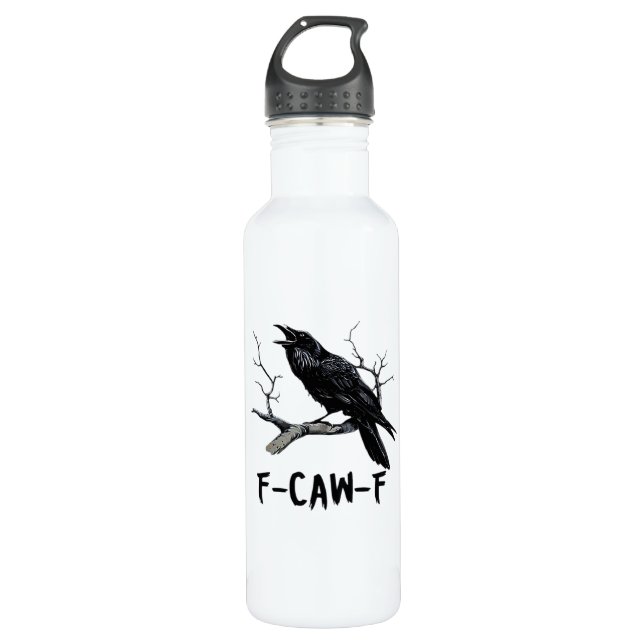 F-Caw-F Classic Minimal Clean 710 Ml Water Bottle (Front)