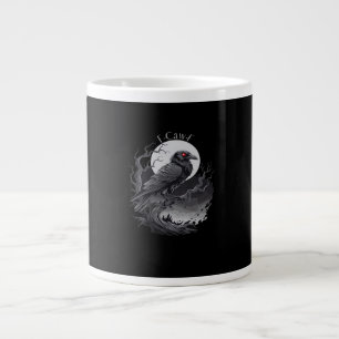 F-Caw-F Classic Minimal Clean Large Coffee Mug