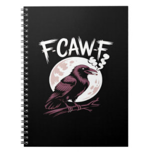 F-Caw-F Classic Minimal Clean Notebook