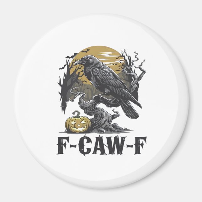 F-Caw-F Classic Minimal Design Magnet (Front)