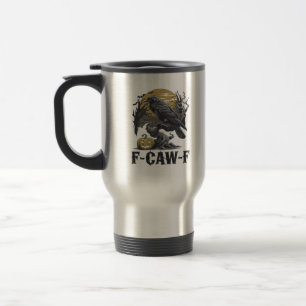F-Caw-F Classic Minimal Design Travel Mug