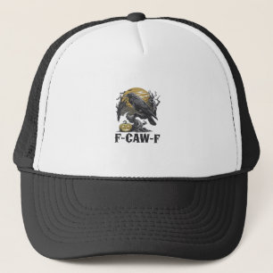 F-Caw-F Classic Minimal Design Trucker Hat