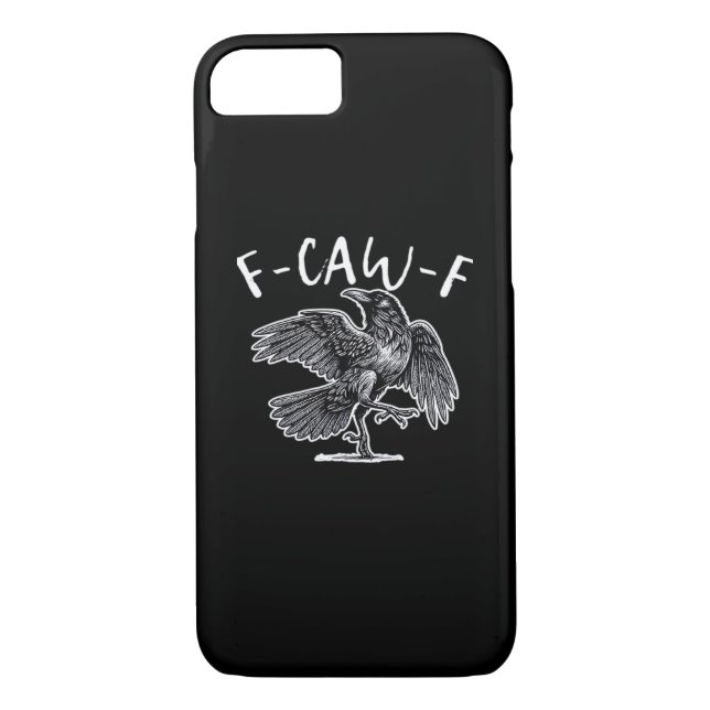 F-Caw-F Classic Retro Case-Mate iPhone Case (Back)