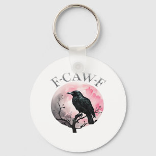 F-Caw-F Classic Retro Cool Key Ring