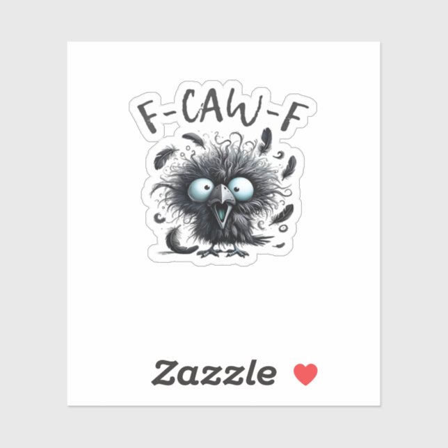 F-Caw-F Classic Retro Style (Sheet)