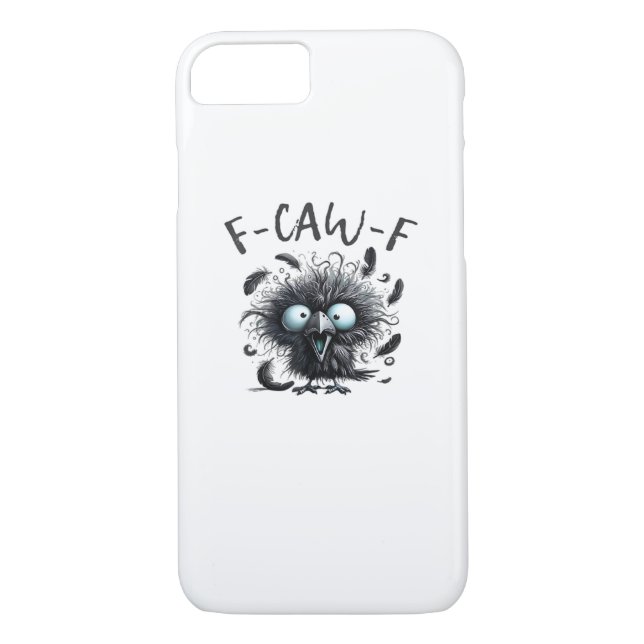 F-Caw-F Classic Retro Style Case-Mate iPhone Case (Back)