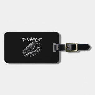 F-Caw-F Classic Retro Style Luggage Tag