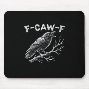 F-Caw-F Classic Retro Style Mouse Mat
