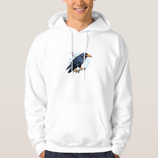 F-Caw-F Classic Simple Clean Hoodie (Front)