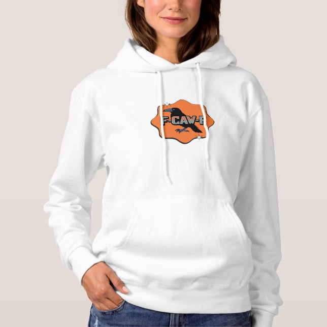 F-Caw-F Classic Trendy Casual Hoodie (Front)