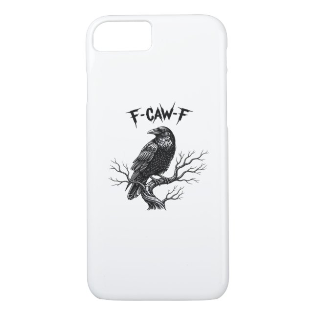 F-Caw-F Classic Trendy Style Case-Mate iPhone Case (Back)