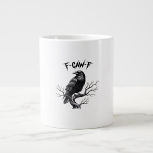 F-Caw-F Classic Trendy Style Large Coffee Mug