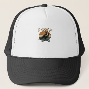 F-Caw-F Classic Vintage Art Trucker Hat
