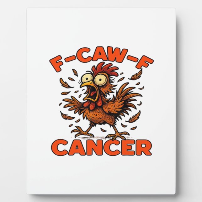 F-Caw-F Classic Vintage Cool Plaque (Front)