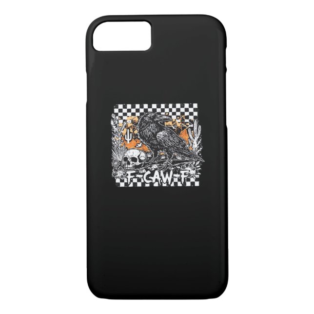 F-Caw-F Cool Retro Case-Mate iPhone Case (Back)