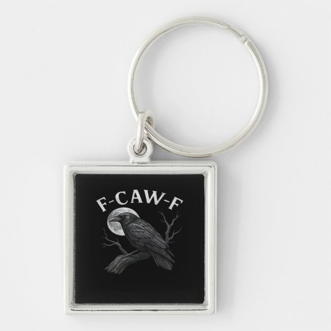 F-Caw-F Cool Unique Key Ring (Front)
