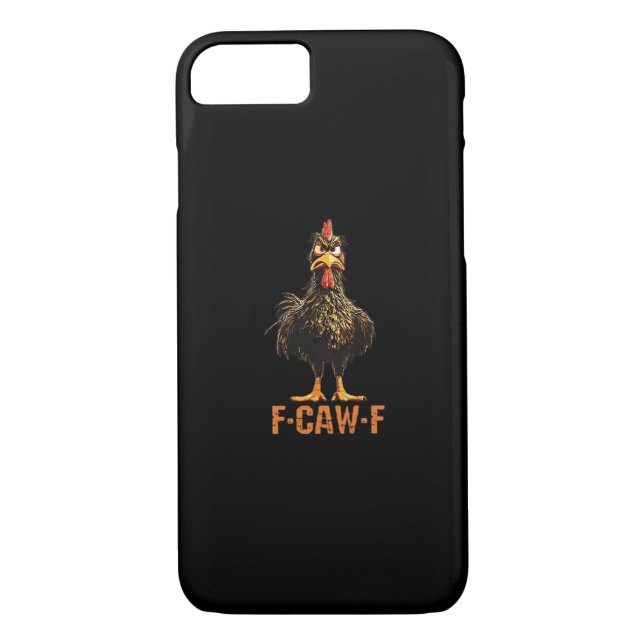 F-Caw-F Creative Casual Case-Mate iPhone Case (Back)