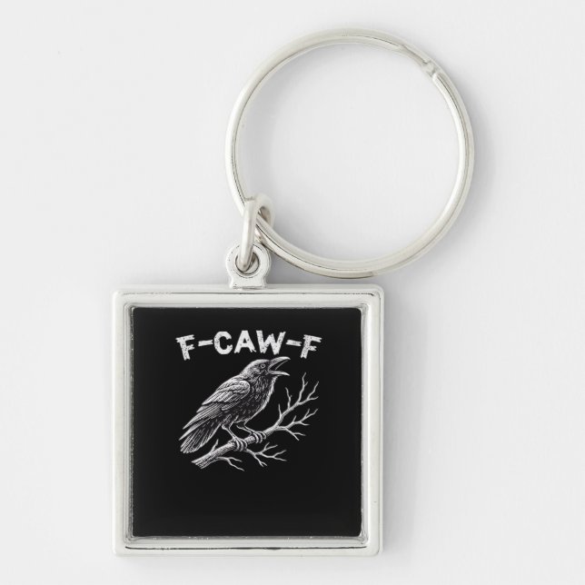 F-Caw-F Creative Style Key Ring (Front)