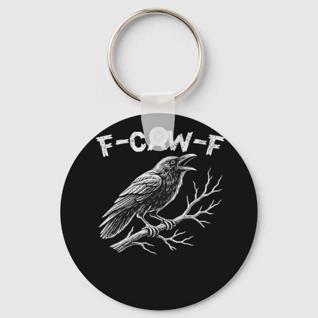 F-Caw-F Creative Style Key Ring (Front)