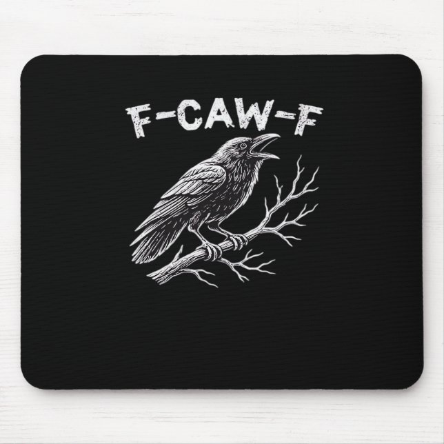F-Caw-F Creative Style Mouse Mat (Front)