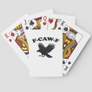 F-Caw-F Creative Style Playing Cards