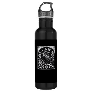 F-Caw-F Crow Aesthetic Casual 710 Ml Water Bottle