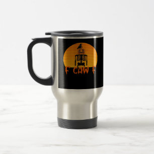 F-Caw-F Crow Classic Aesthetic Casual Travel Mug