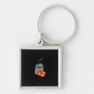F-Caw-F Crow Classic Retro Cool Key Ring
