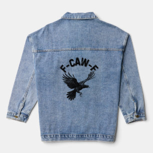 F CAW F Crow Denim Jacket