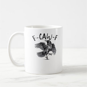 F-Caw-F Crow Essential Retro Classic Coffee Mug