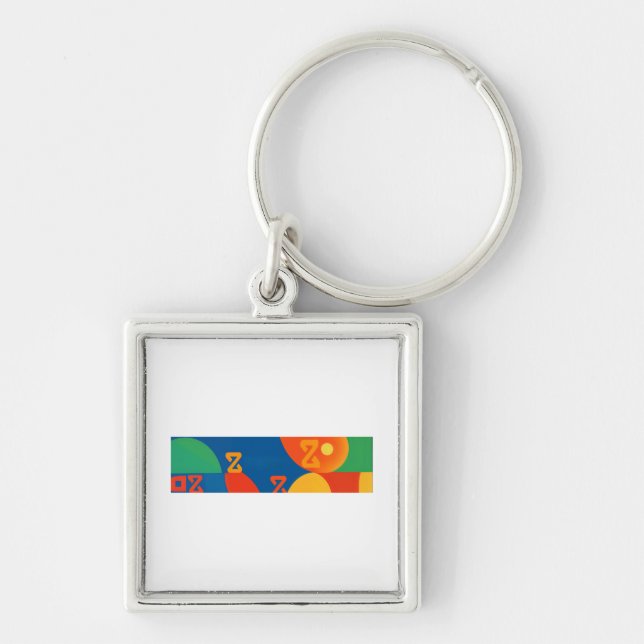 F-Caw-F Crow Essential Retro Classic Key Ring (Front)