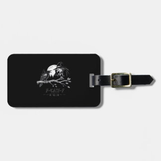 F-Caw-F Crow Halloween Witch F-Caw-F Luggage Tag