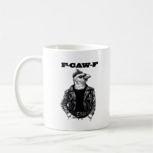 F-Caw-F Essential Aesthetic Design Coffee Mug