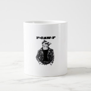 F-Caw-F Essential Aesthetic Design Large Coffee Mug