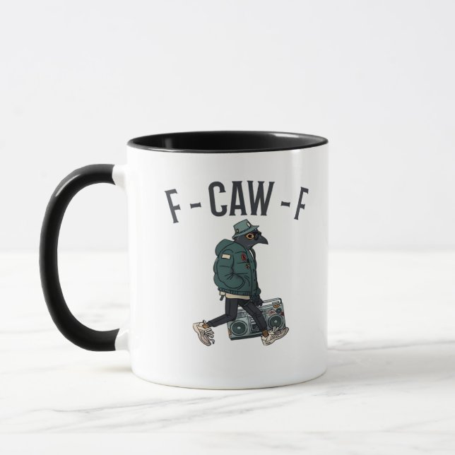 F-Caw-F Essential Basic Casual Mug (Left)