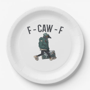 F-Caw-F Essential Basic Casual Paper Plate