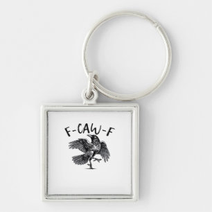 F-Caw-F Essential Classic Style Key Ring