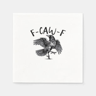 F-Caw-F Essential Classic Style Napkin