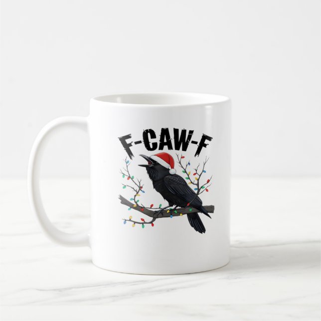 F-Caw-F Essential Creative Casual Coffee Mug (Left)