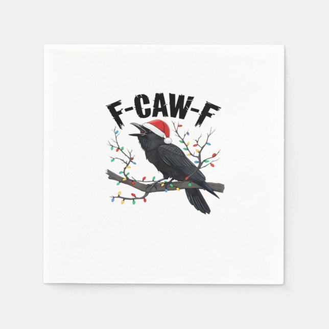 F-Caw-F Essential Creative Casual Napkin (Front)