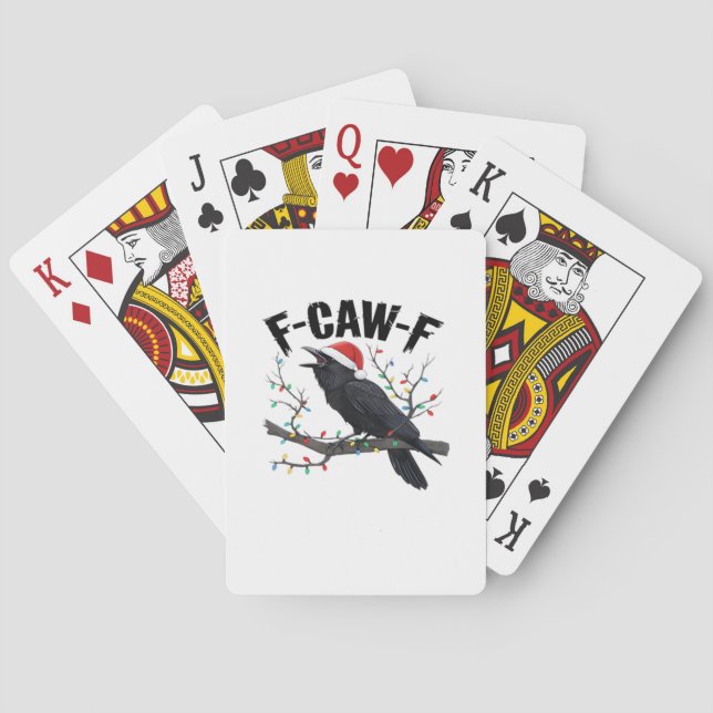 F-Caw-F Essential Creative Casual Playing Cards (Back)