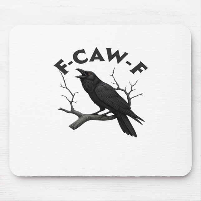 F-Caw-F Essential Creative Style Mouse Mat (Front)